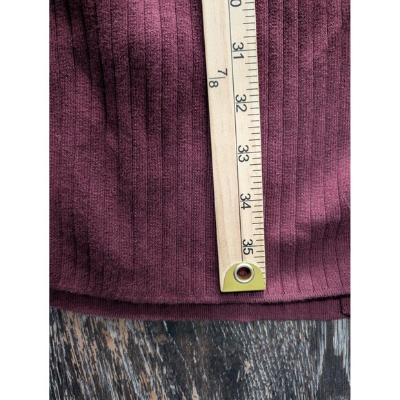 Talbots Sweater Womens Small Ribbed Open Front Long Cardigan Gold Button - Picture 8 of 8